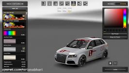 یورو تراک سیمولاتور 2 بازی جدید Audi RS3