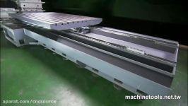 CNC Double Column Vertical Machining Center  HD Video