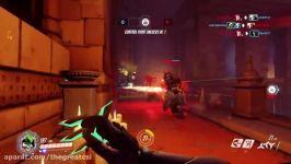 overwatch petitive game with GENJI گنجی اورواچ