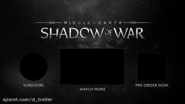 تریلر بازی Middle earth Shadow of War  دنیای تریلر