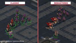 مقایسه گرافیک Starcraft Remastere Classic VS Remastered