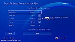 آموزش انتقال اطلاعات PS4 معمولی اسلیم به PS4 Pro