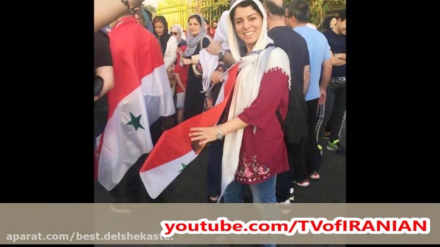 عکس هایی زنان سوری در ورزشگاه آزادی ، بانوان ایرانی در حسرت