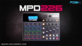 آشنایی پد کنترلر Akai MPD2 Drum