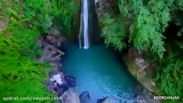 آبشار شیرآباد طبیعت بکر استان گلستان