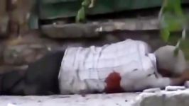 کشته شدن تروریست سوری توسط تک تیرانداز ارتش سوریه