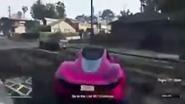 صحنه خیلی خنده دار در بازی gta v نبینی دستت رفته