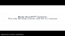 Body ScanFIT® system a portable 3D body scanner that fits in a suitcase