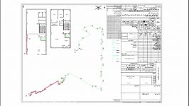 آموزش ترسیم اتوکد نقشه کشی گاز ساختمان AutoCAD