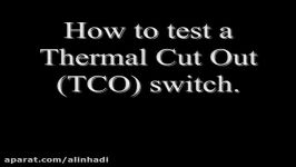 Electric Showers How to Test a Thermal Cut Out TCO