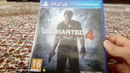 آنباکسینگ بازی uncharted4 برای ps4