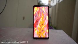 تست سقوط گلکسی نوت 8  Galaxy Note 8 DROP TEST