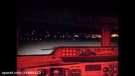 X Plane 10 SABE Fokker F27 Night takeoff+approach