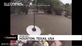 امدادرسانی به آسیب دیدگان طوفان «هاروی» در تگزاس