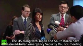 Haley at UN Enough is enough with North Korea