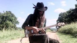 Playing Slide Guitar with a River Stone  BLUES ROCK