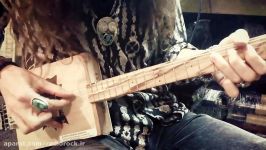 Custom 4 String Cigar Box Guitar Built by Justin Johnson