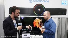 Solaborate  Hello the all in one video conferencing camera  CES 2017  Poc Ne