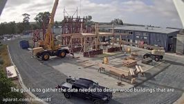 ساخت ساختمان چوبی 20 طبقه مقاوم در برابر زلزله در آینده