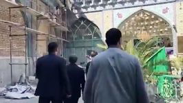 حضور دكتر احمدی نژاد حمید بقایی در امامزاده زید...