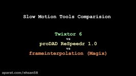 پلاگین Twixtor 6 برای فاینال کات