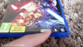 آنباکسینگ بازی lego star wars the force awakens برایps4