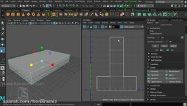 آموزش فارسی UV Mapping در Maya جلسه دوم