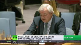 UN Average of 27 civilians killed every day in crossfire of Raqqa battle