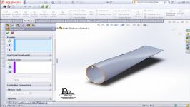 Solidworks  surfacing tutorial Toothpaste tube