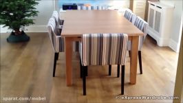 IKEA STORNAS Extendable Dining Table NILS Chair with Armrests Design