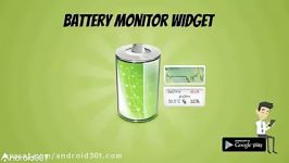 Battery Monitor Widget  ویدیو معرفی برنامه مدیریت بهینه سازی باتری