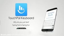 ویدیو معرفی برنامه صفحه کلید فارسی اندروید – ABC Keyboard – TouchPal