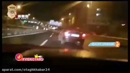 تعقیب گریز تیراندازی پلیس به سمت سارقان در تهران