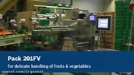 Fresh produce packaging using a Bosch Pack 201FV horizontal flow wrapper