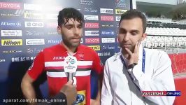 شادی پس صعود تیم پرسپولیس مصاحبه مهدی طارمی