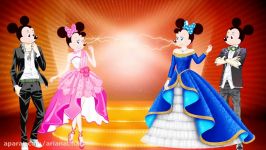 Mickey Mouse and Minnie Mouse Transforms With Animation Love Story #Minnie Mouse vs Ivy Magic Mirror