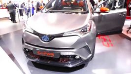 2018 Toyota C HR Hy Power Concept debut at the Frankfurt Motor Show 2017