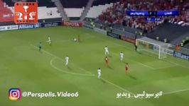 گل سوم پرسپولیس به الاهلی توسط مهدی طارمی  پنالتی