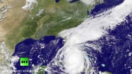 Satellite footage shows Irma blotting out Florida