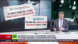 Safety vs. ratings Journos go to extremes to cover Hurricane Irma