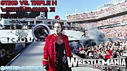 WWE The ICON Sting Vs. The Triple H Review Wrestlemania 31