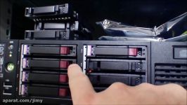 Rack mounting a HP DL380 G6 To chek 3 HD´s  165