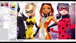 Miraculous Ladybug Speededit The New Superheroes of Paris  Volpina and Queen B