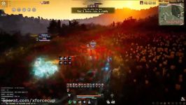 Black Desert Online  Wizard vs Ninja poking for fun in the Flower Field .