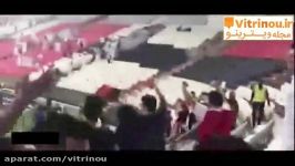 درگیری هواداران پرسپولیس الاهلی دخالت مهدی طارمی