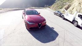 2017 Alfa Romeo Giulia Quadrifoglio  POV Canyon Drive