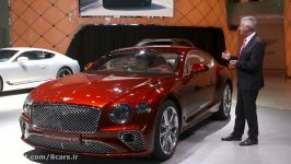 2018 Bentley Continental GT در نمایشگاه فرانگفورت