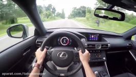 2015 Lexus IS350 F Sport  WR TV POV Test Drive