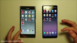 Samsung Galaxy Note 8 vs Sony Xperia XZ Premium Speed Test