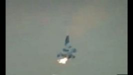 سقوط هواپیمای جنگنده عکس العمل سریع خلبان در اجکت
